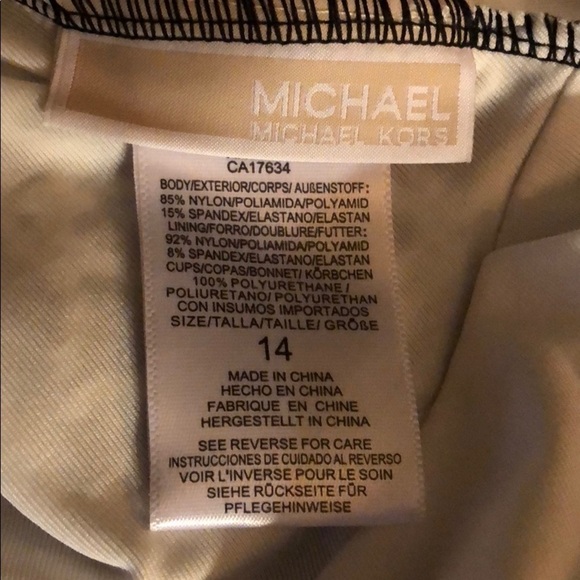 MICHAEL Michael Kors Rope Strap Keyhole One Piece - Picture 6 of 7